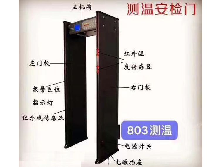 測(cè)溫安檢門